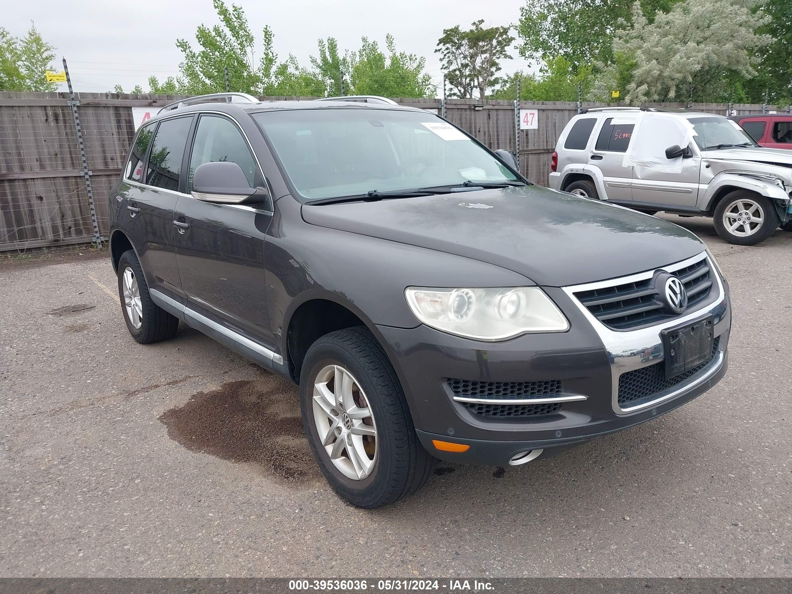 VOLKSWAGEN TOUAREG 2009 wvgbe77l09d023623