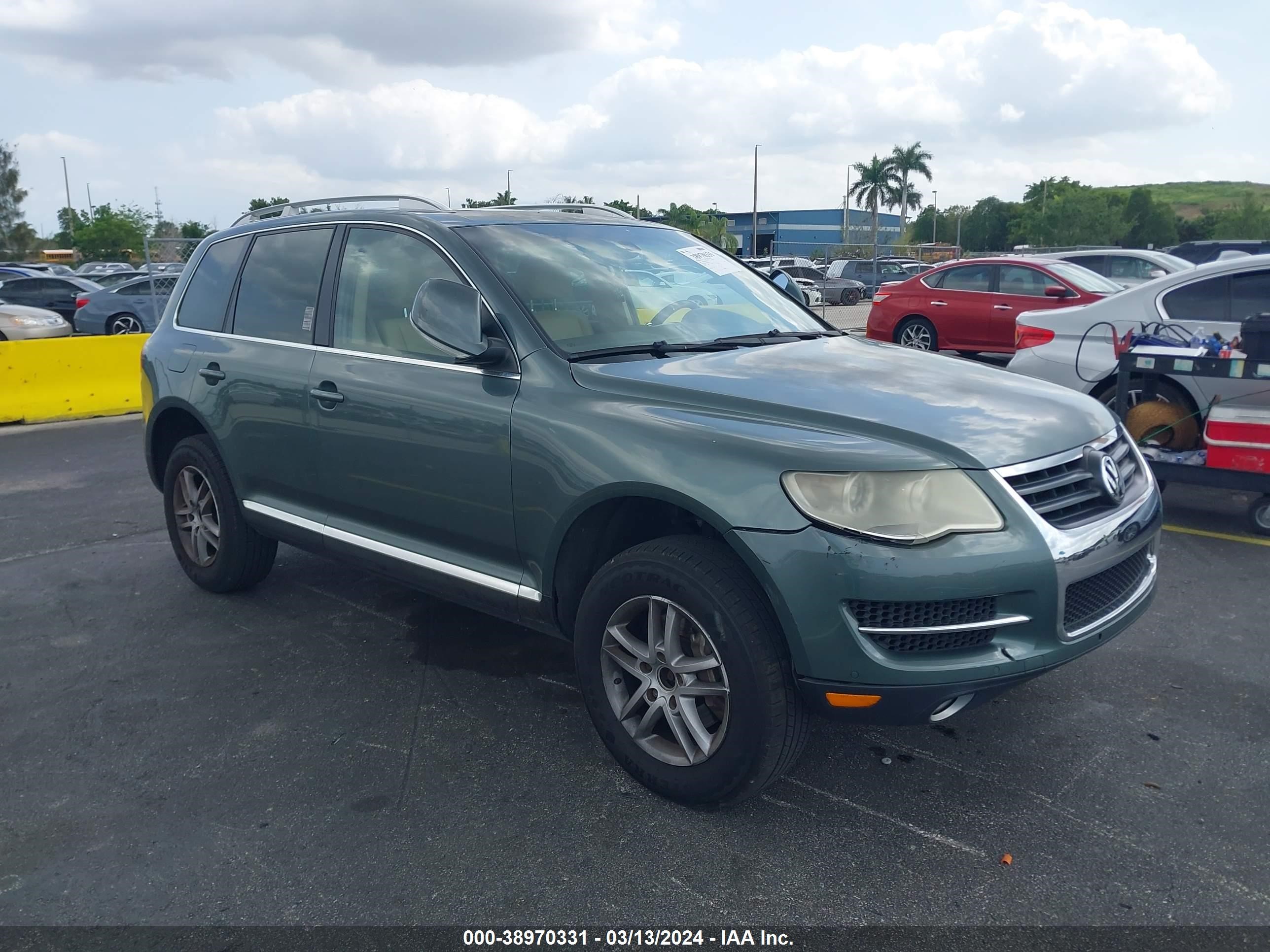 VOLKSWAGEN TOUAREG 2008 wvgbe77l28d005056