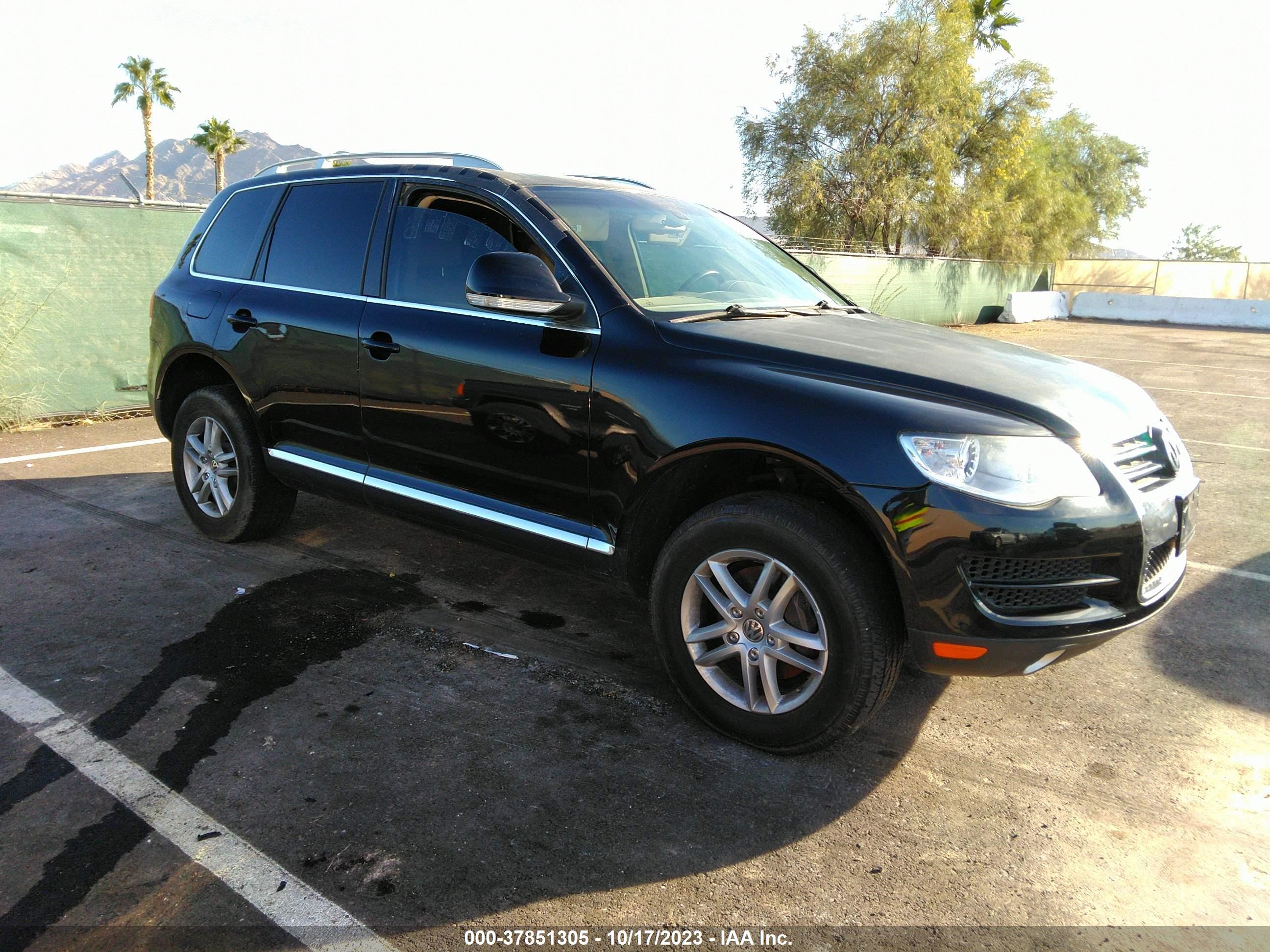 VOLKSWAGEN TOUAREG 2009 wvgbe77l29d022375