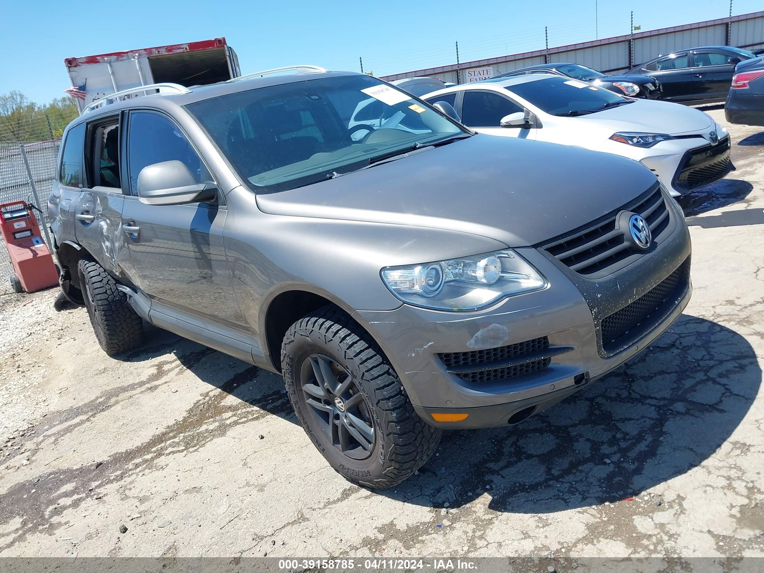 VOLKSWAGEN TOUAREG 2008 wvgbe77l38d030872