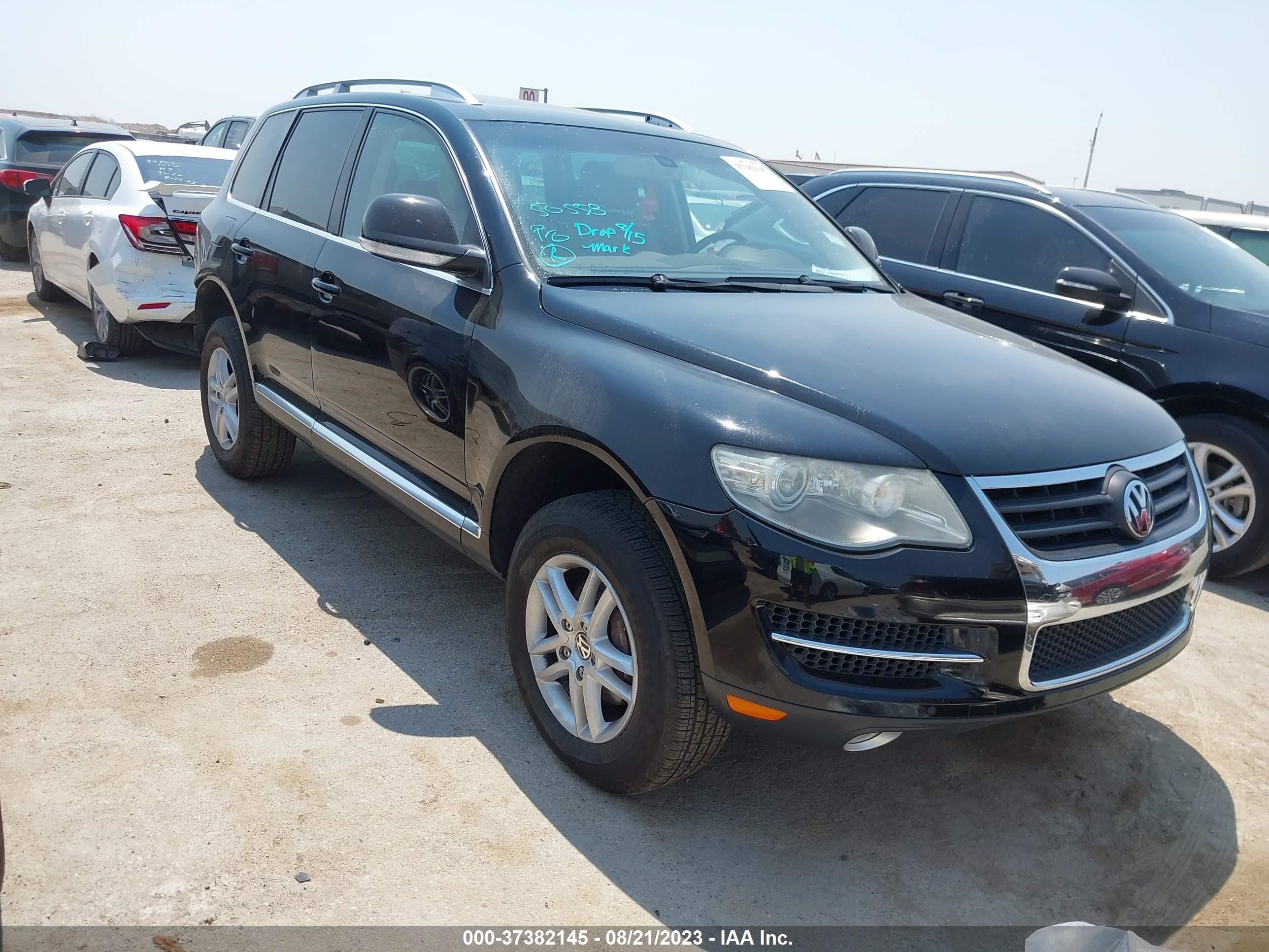 VOLKSWAGEN TOUAREG 2008 wvgbe77l38d045937