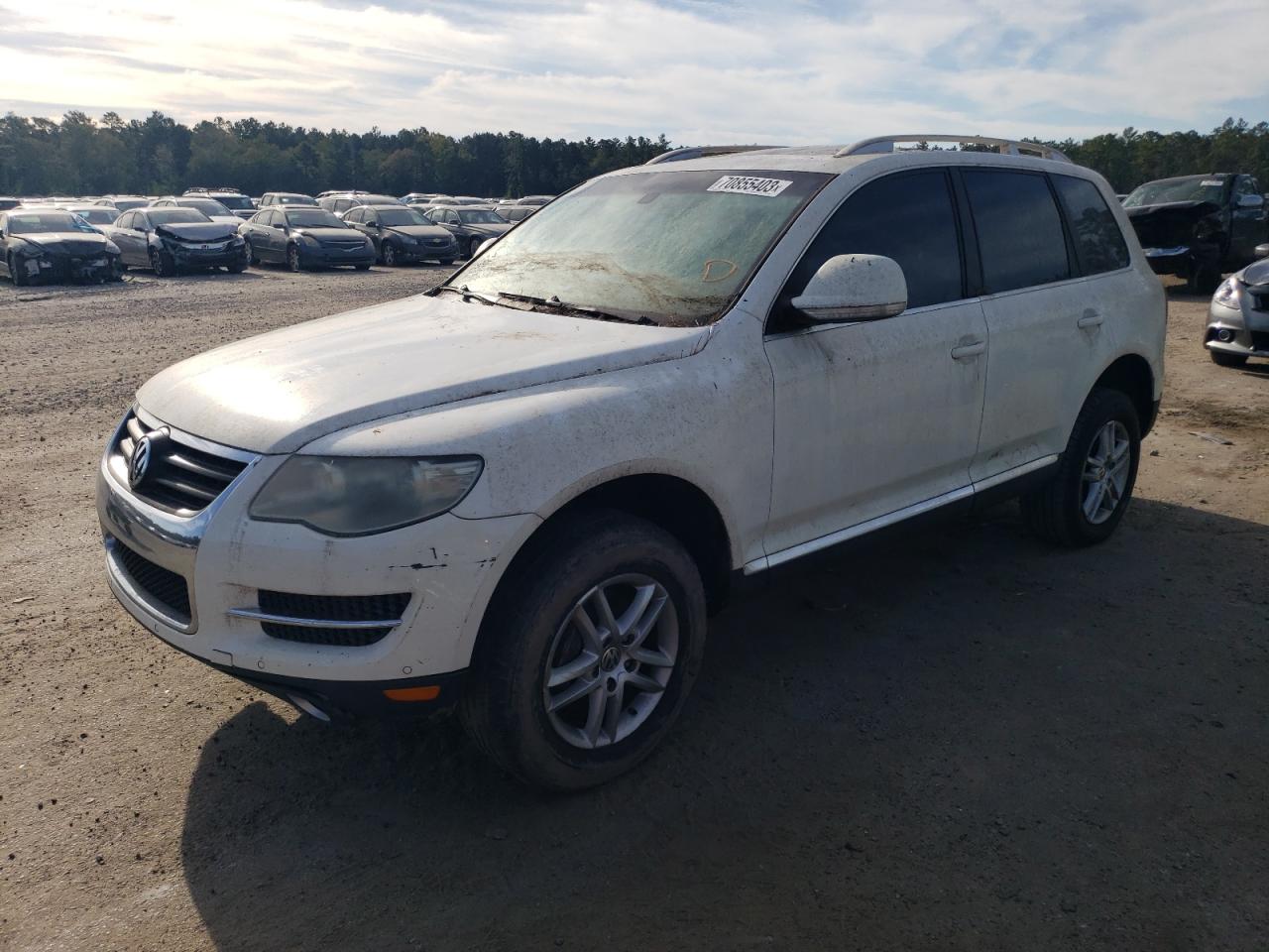 VOLKSWAGEN TOUAREG 2008 wvgbe77l38d063693