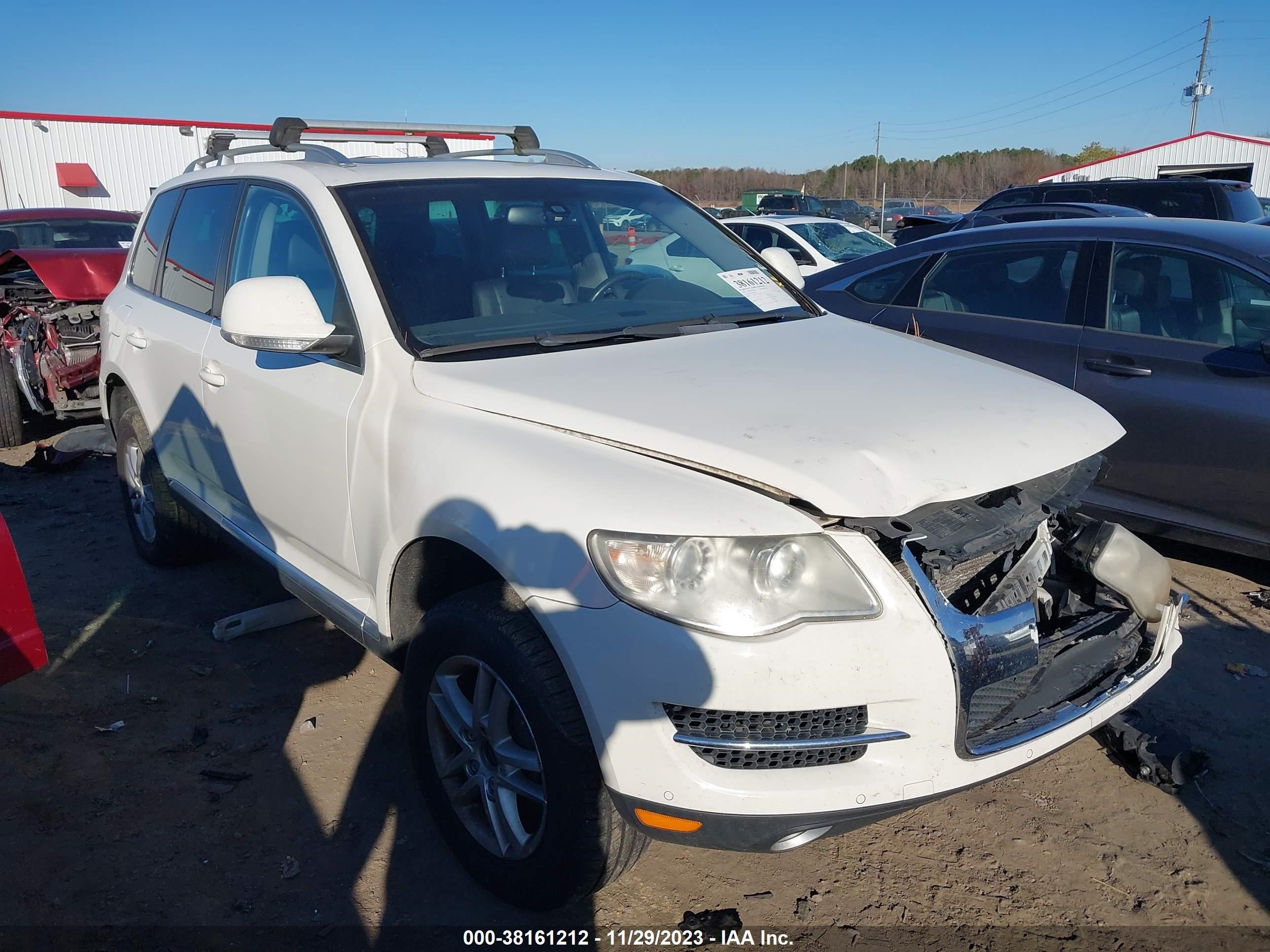 VOLKSWAGEN TOUAREG 2009 wvgbe77l69d021553