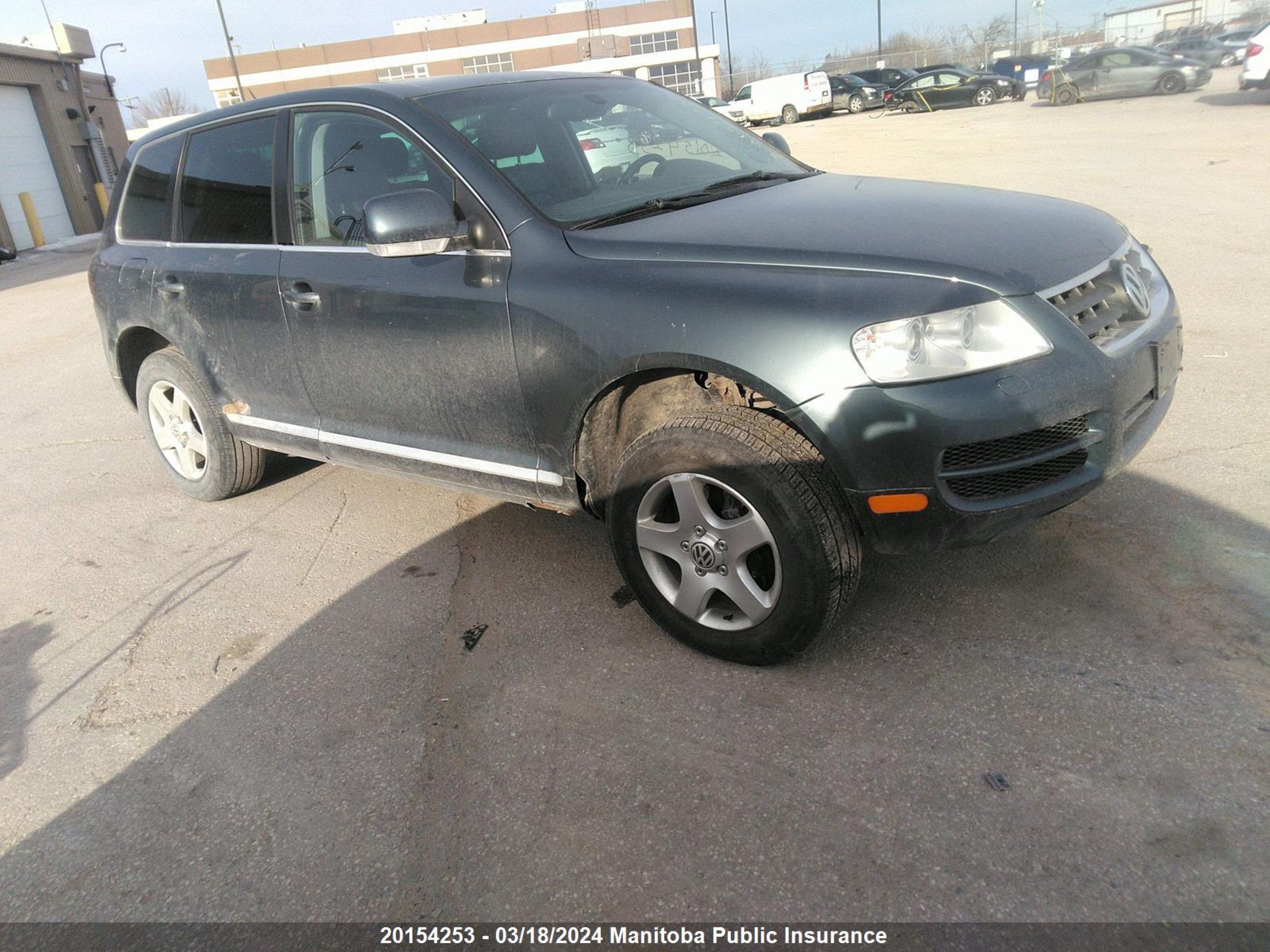 VOLKSWAGEN TOUAREG 2006 wvgbg67l26d003504