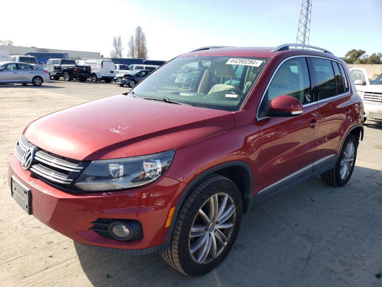 VOLKSWAGEN TIGUAN 2013 wvgbv3ax0dw086836