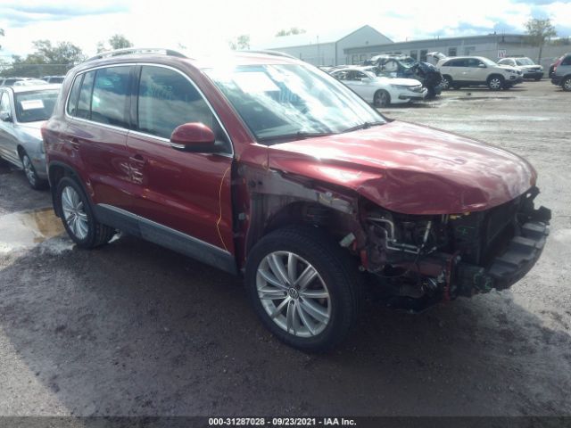 VOLKSWAGEN TIGUAN 2014 wvgbv3ax0ew092525