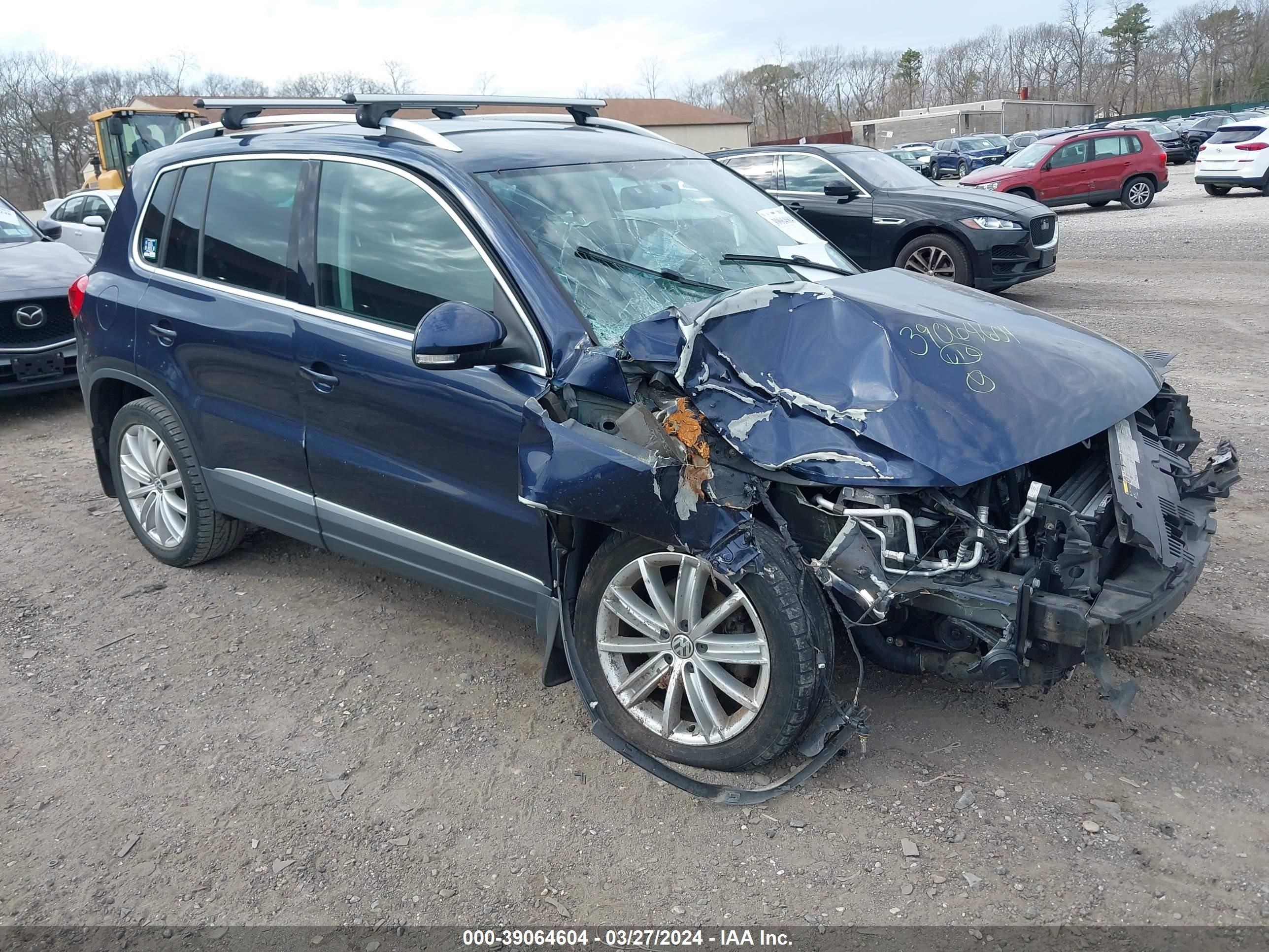 VOLKSWAGEN TIGUAN 2013 wvgbv3ax1dw617493