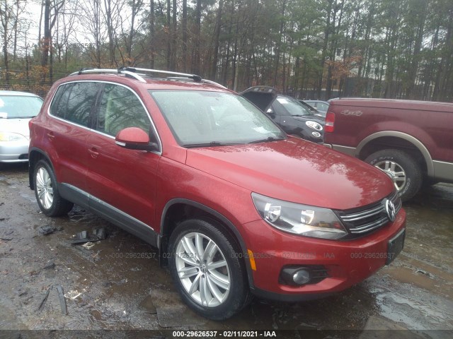 VOLKSWAGEN TIGUAN 2013 wvgbv3ax2dw086661