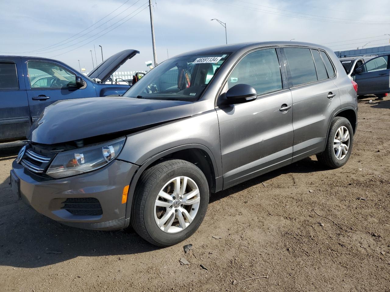 VOLKSWAGEN TIGUAN 2013 wvgbv3ax5dw580156