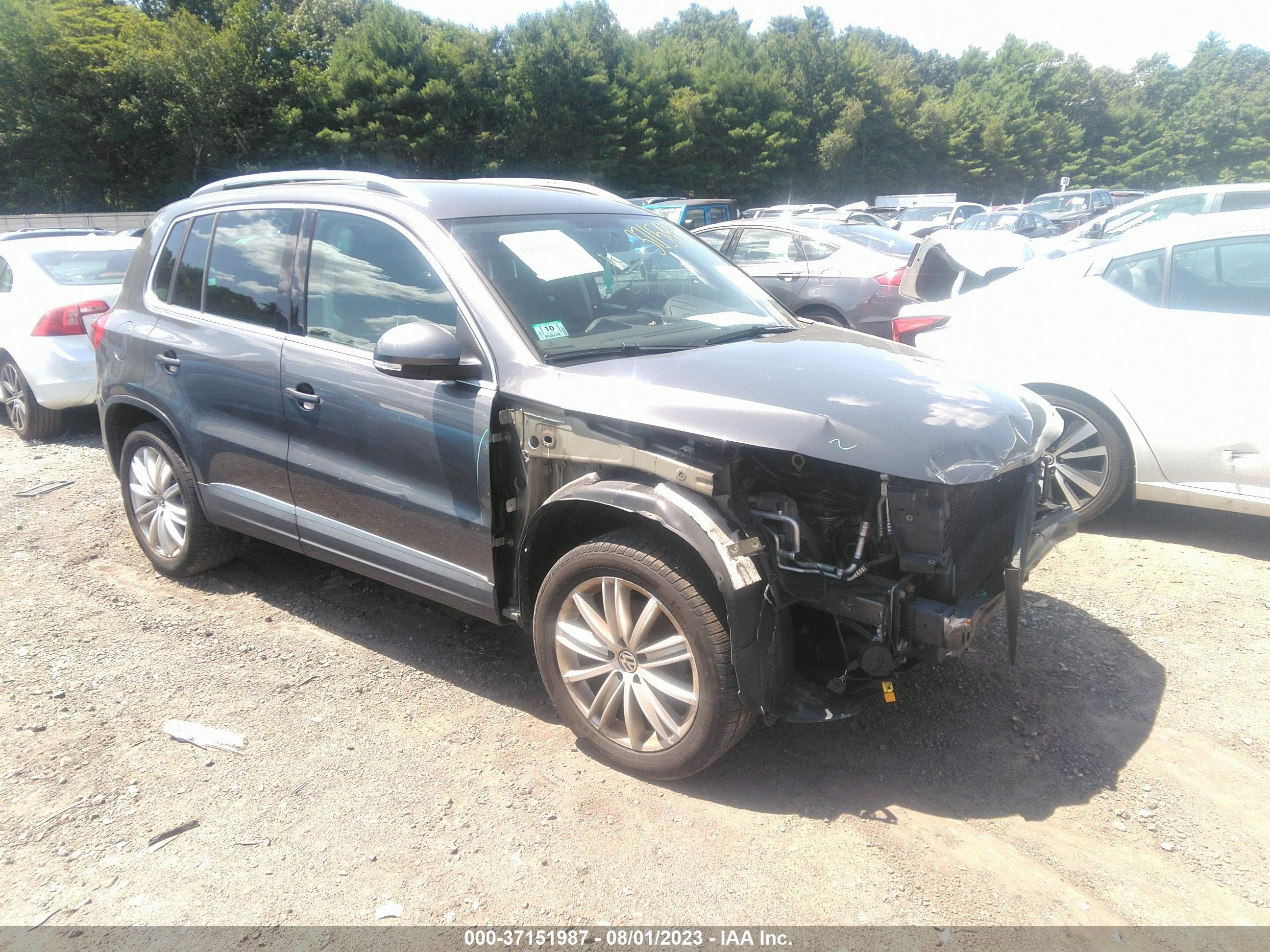 VOLKSWAGEN TIGUAN 2014 wvgbv3ax5ew563830