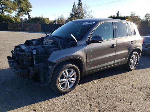 VOLKSWAGEN TIGUAN S 2014 wvgbv3ax8ew554796