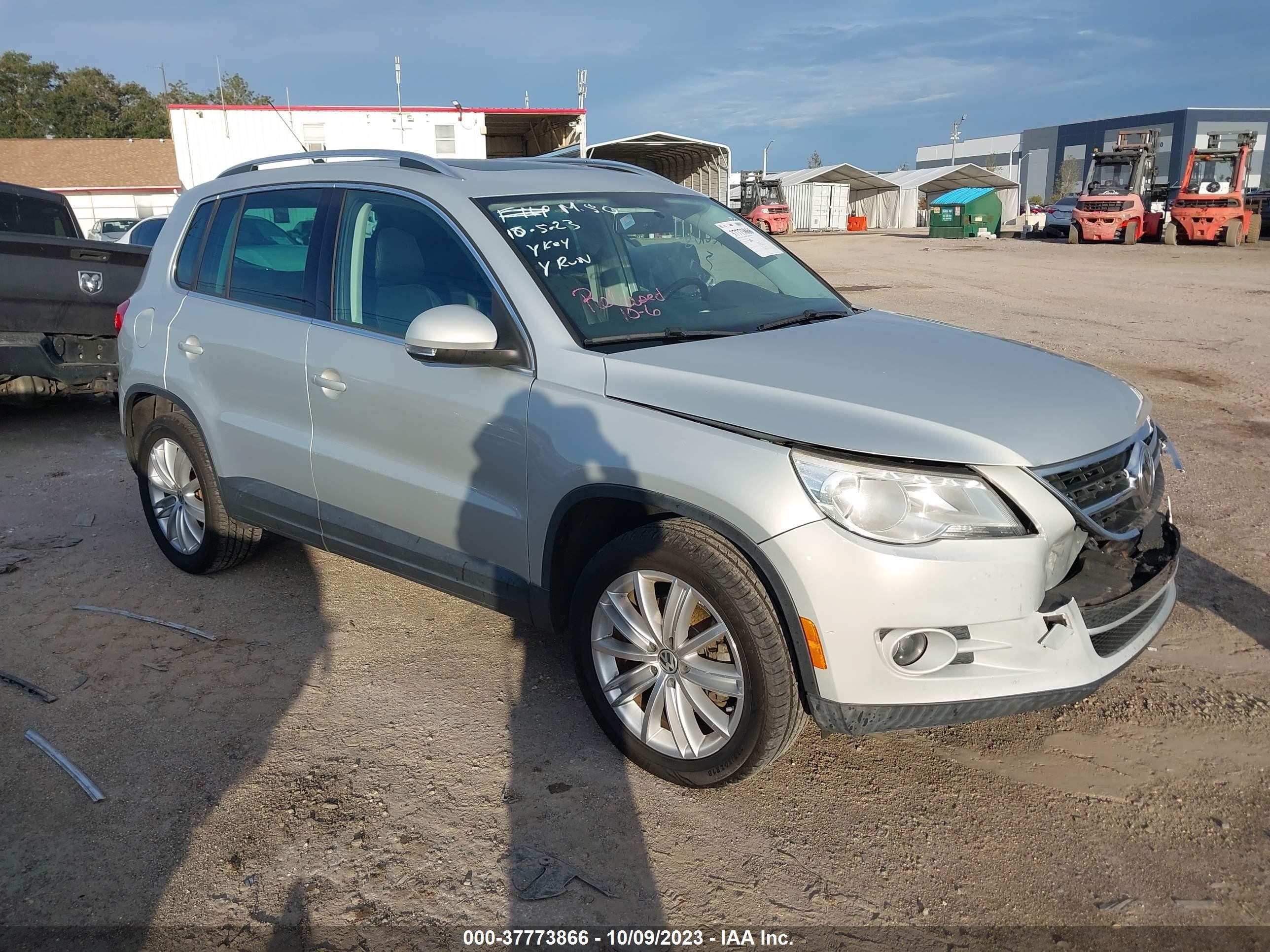 VOLKSWAGEN TIGUAN 2009 wvgbv75n49w509263