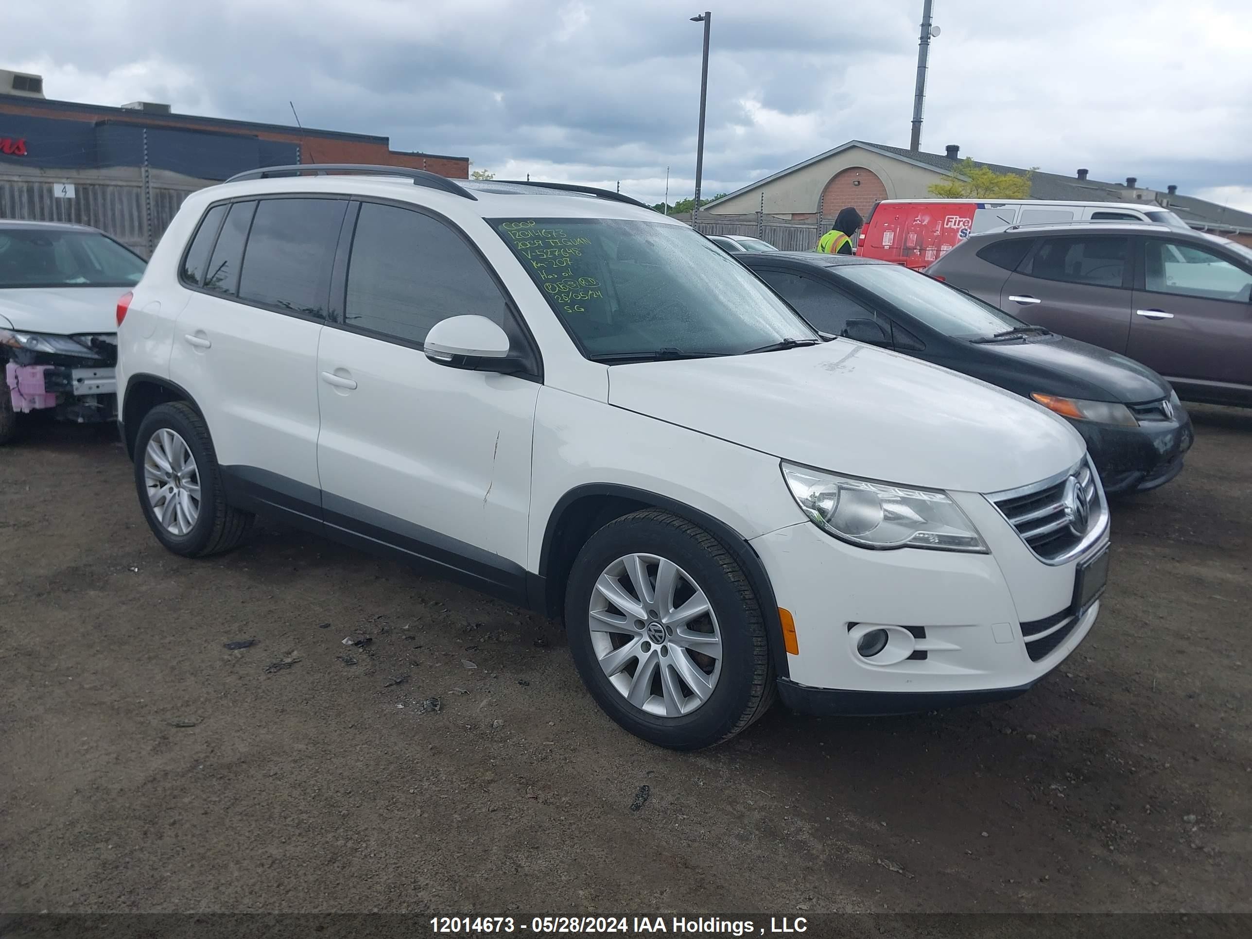 VOLKSWAGEN TIGUAN 2009 wvgbv75n49w527648