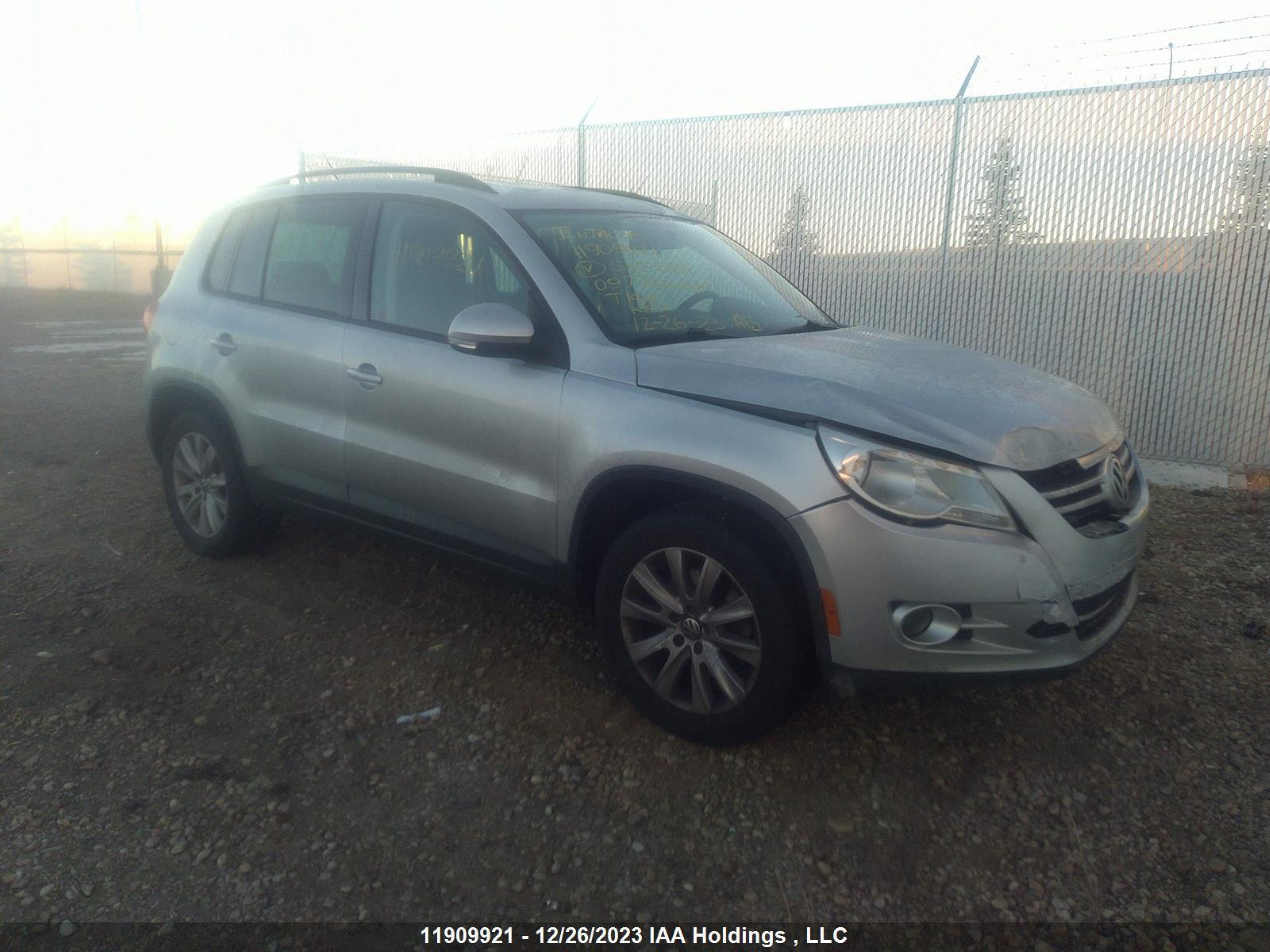 VOLKSWAGEN TIGUAN 2009 wvgbv75n69w545584