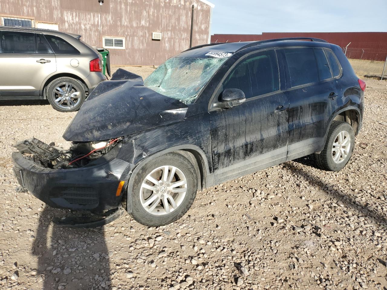 VOLKSWAGEN TIGUAN 2017 wvgbv7ax0hk023496