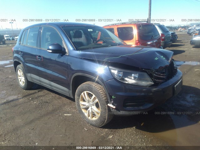 VOLKSWAGEN TIGUAN 2013 wvgbv7ax1dw528370