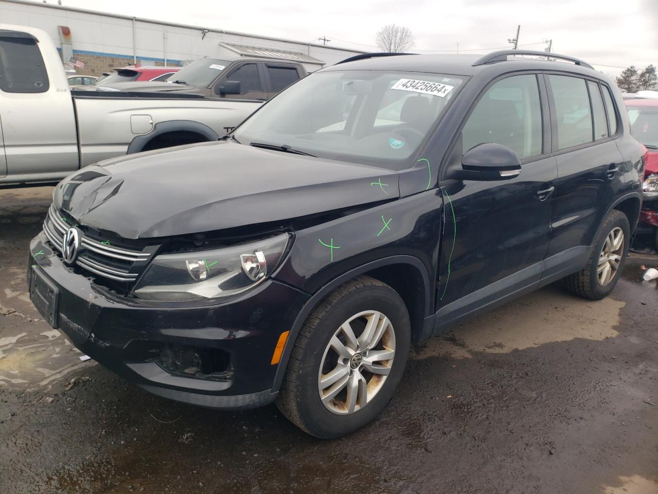 VOLKSWAGEN TIGUAN 2015 wvgbv7ax1fw537198