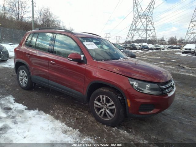 VOLKSWAGEN TIGUAN 2016 wvgbv7ax1gw014118