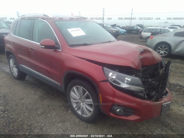 VOLKSWAGEN TIGUAN 2012 wvgbv7ax2cw004255