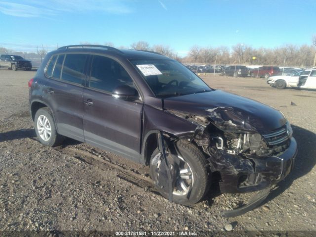 VOLKSWAGEN TIGUAN 2016 wvgbv7ax2gw605557