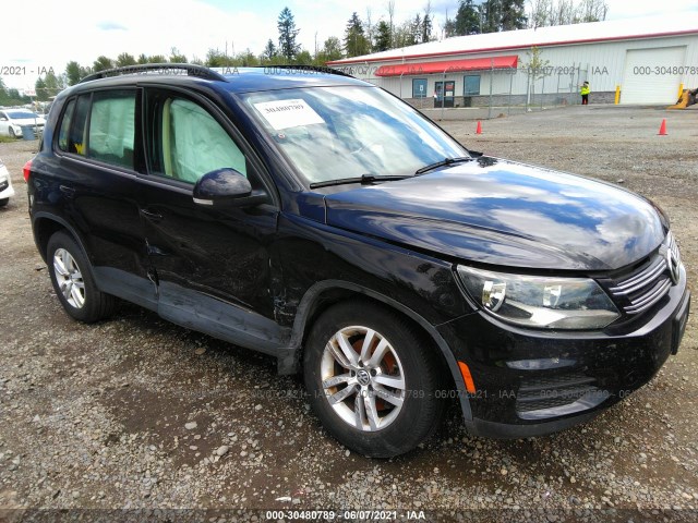 VOLKSWAGEN TIGUAN 2017 wvgbv7ax2hw501734