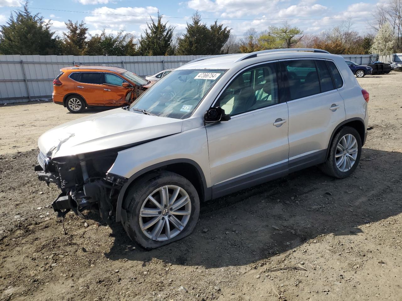 VOLKSWAGEN TIGUAN 2012 wvgbv7ax3cw527445