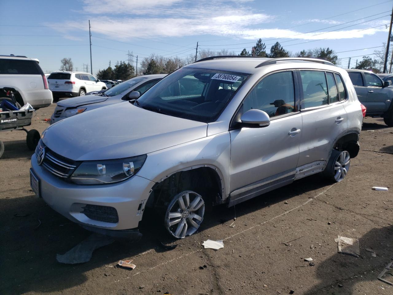 VOLKSWAGEN TIGUAN 2016 wvgbv7ax3gw593063