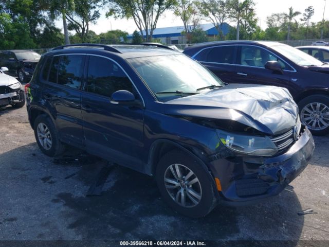 VOLKSWAGEN TIGUAN 2016 wvgbv7ax4gw587658