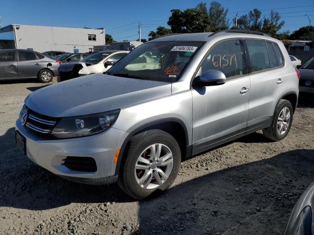 VOLKSWAGEN TIGUAN S 2017 wvgbv7ax4hw504845