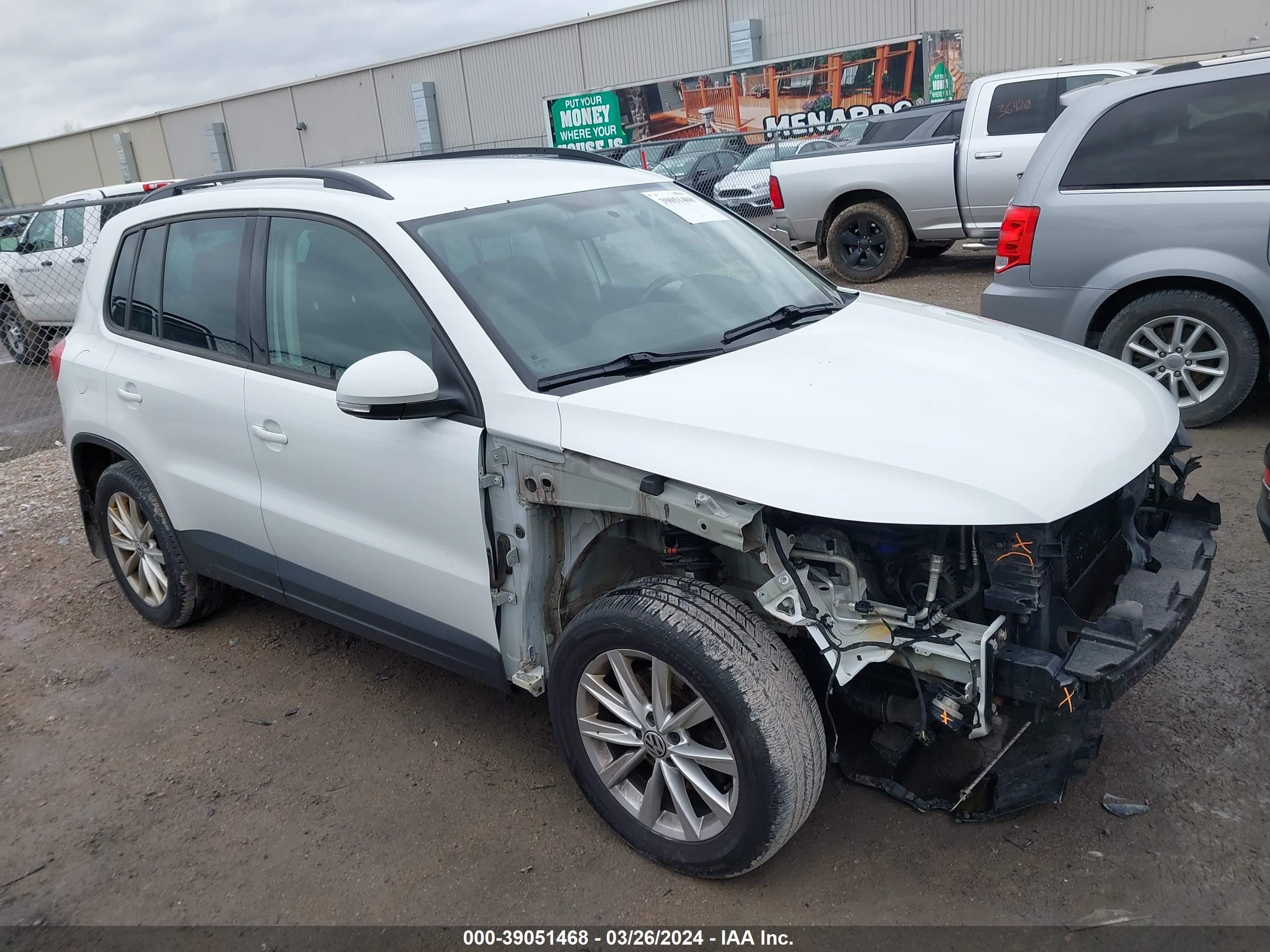 VOLKSWAGEN TIGUAN 2015 wvgbv7ax5fw584380