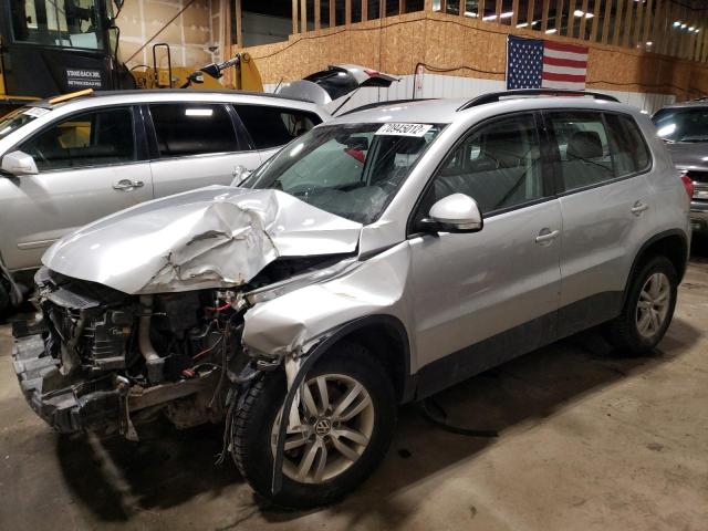 VOLKSWAGEN TIGUAN S 2017 wvgbv7ax5hk015247