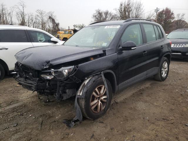 VOLKSWAGEN TIGUAN S 2017 wvgbv7ax5hk025616