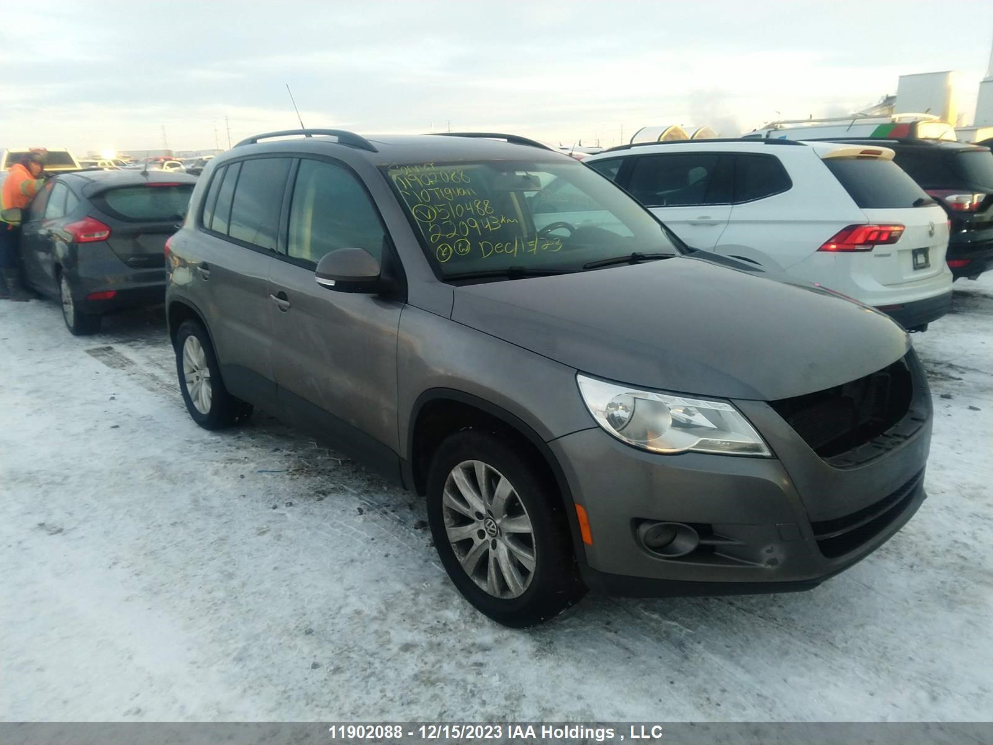 VOLKSWAGEN TIGUAN 2010 wvgbv7ax6aw510488