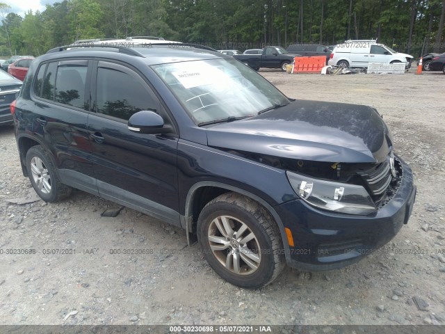 VOLKSWAGEN TIGUAN 2015 wvgbv7ax6fw586283