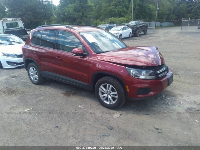 VOLKSWAGEN TIGUAN 2016 wvgbv7ax6gw041993