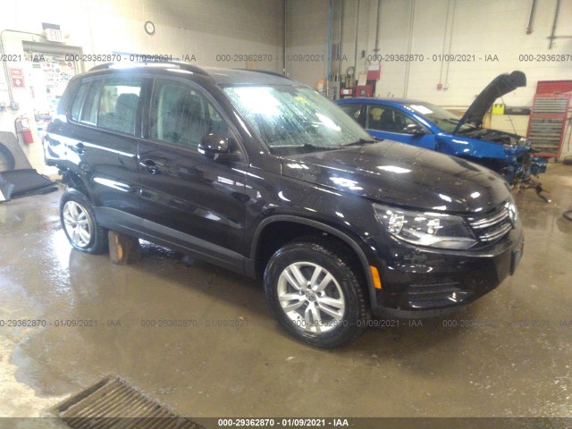 VOLKSWAGEN TIGUAN 2017 wvgbv7ax7hk039405