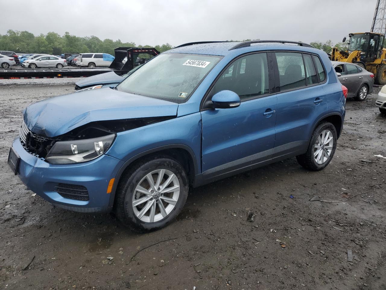 VOLKSWAGEN TIGUAN 2017 wvgbv7ax7hk054115