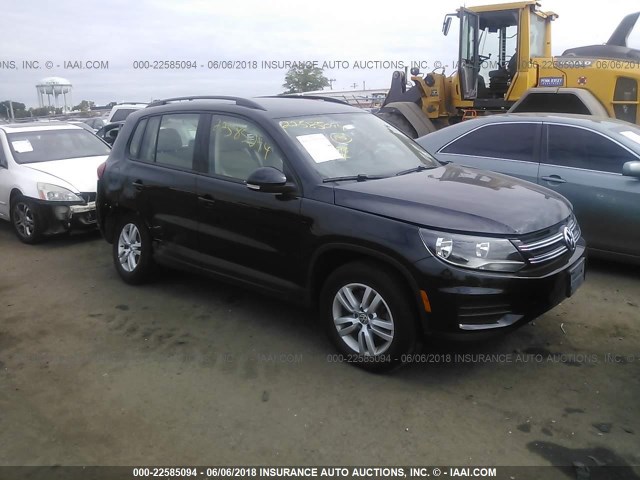 VOLKSWAGEN TIGUAN 2017 wvgbv7ax7hw510512