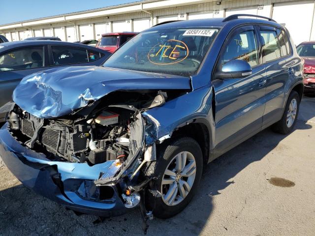 VOLKSWAGEN TIGUAN S 2017 wvgbv7ax8hk038411