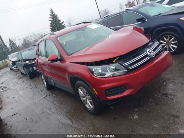 VOLKSWAGEN TIGUAN 2016 wvgbv7ax9gw085583