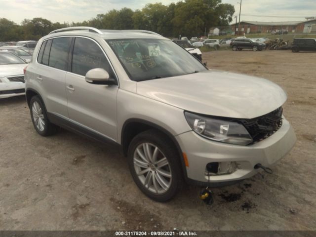 VOLKSWAGEN TIGUAN 2012 wvgbv7axxcw583138