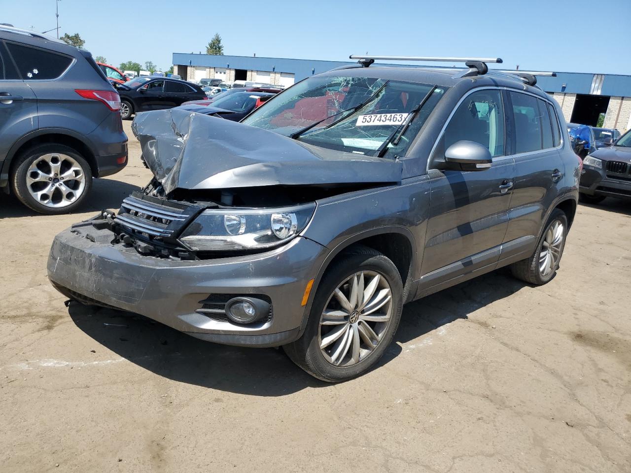 VOLKSWAGEN TIGUAN 2013 wvgbv7axxdw007406