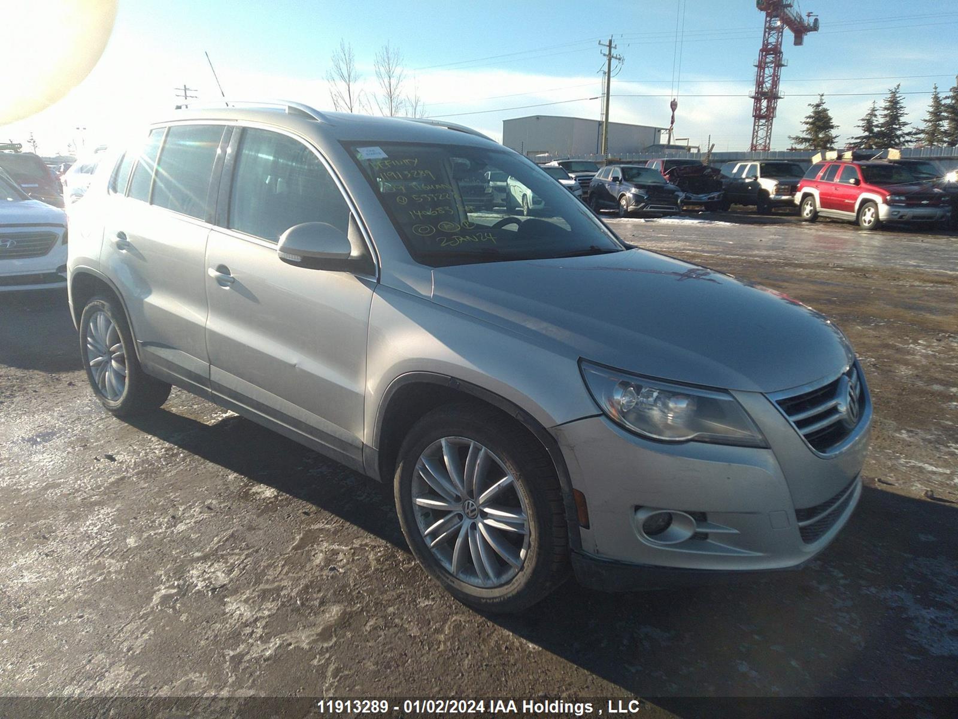 VOLKSWAGEN TIGUAN 2009 wvgbv95n39w533288