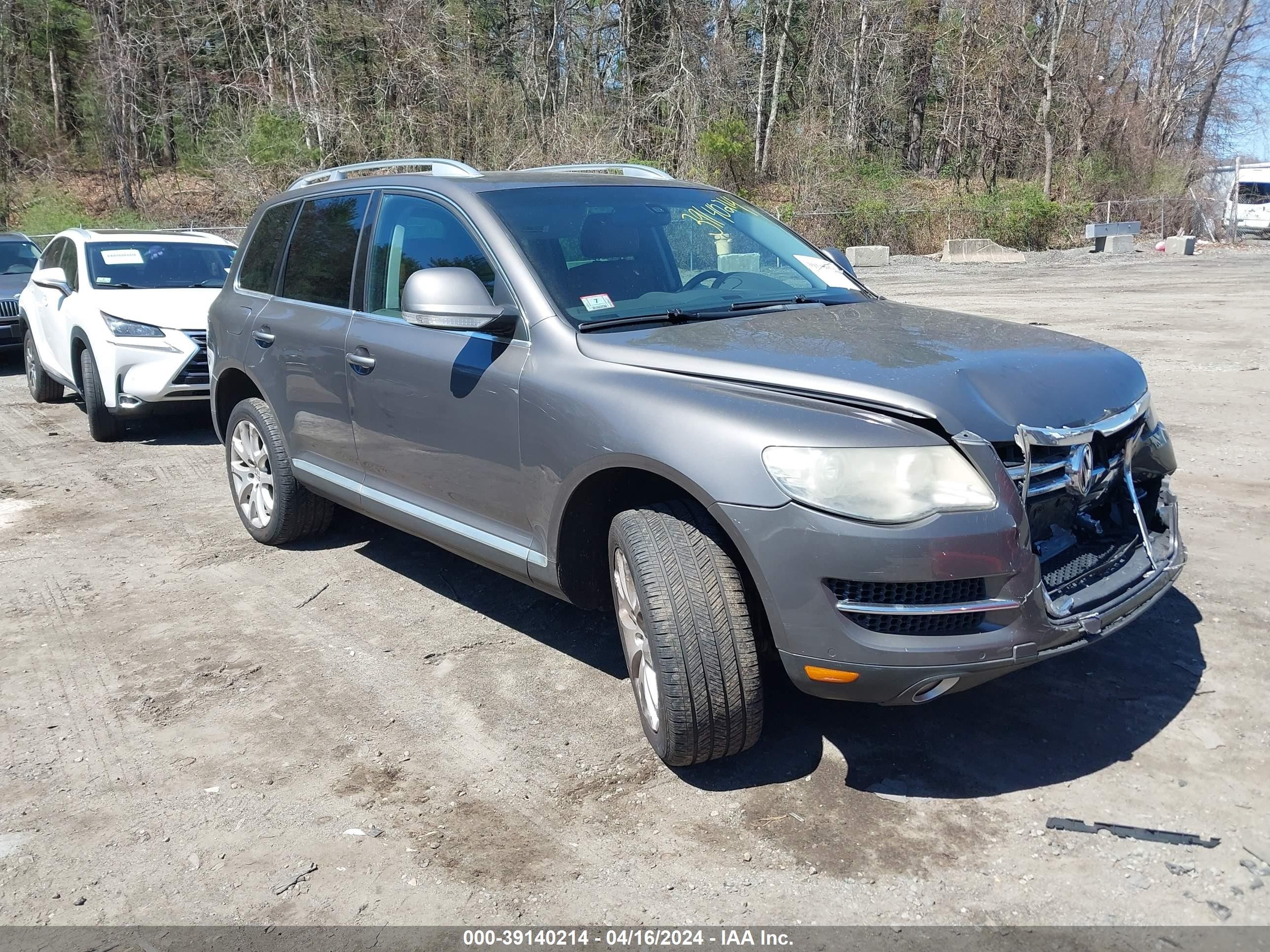 VOLKSWAGEN TOUAREG 2008 wvgcb77l38d002308