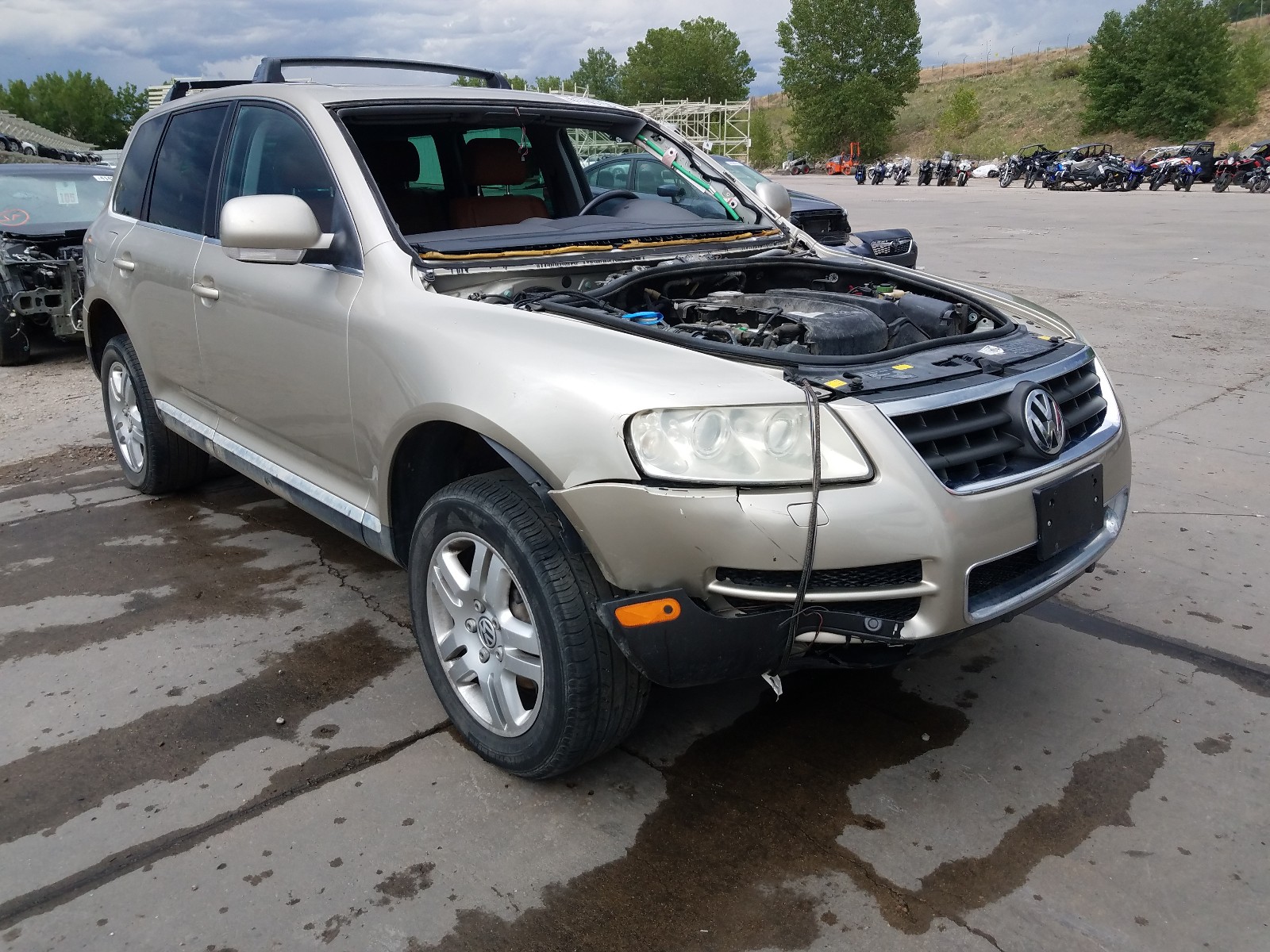 VOLKSWAGEN TOUAREG 4. 2005 wvgcm77l05d002790