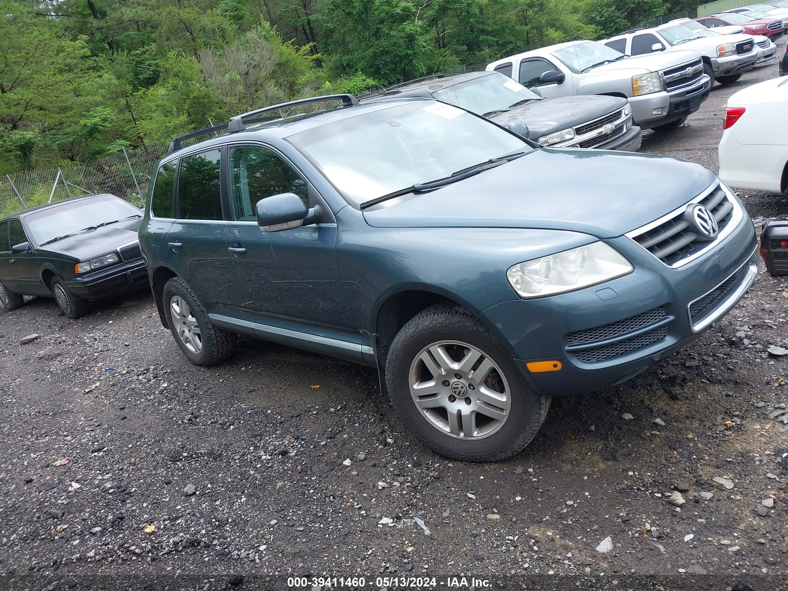 VOLKSWAGEN TOUAREG 2005 wvgcm77l55d018080