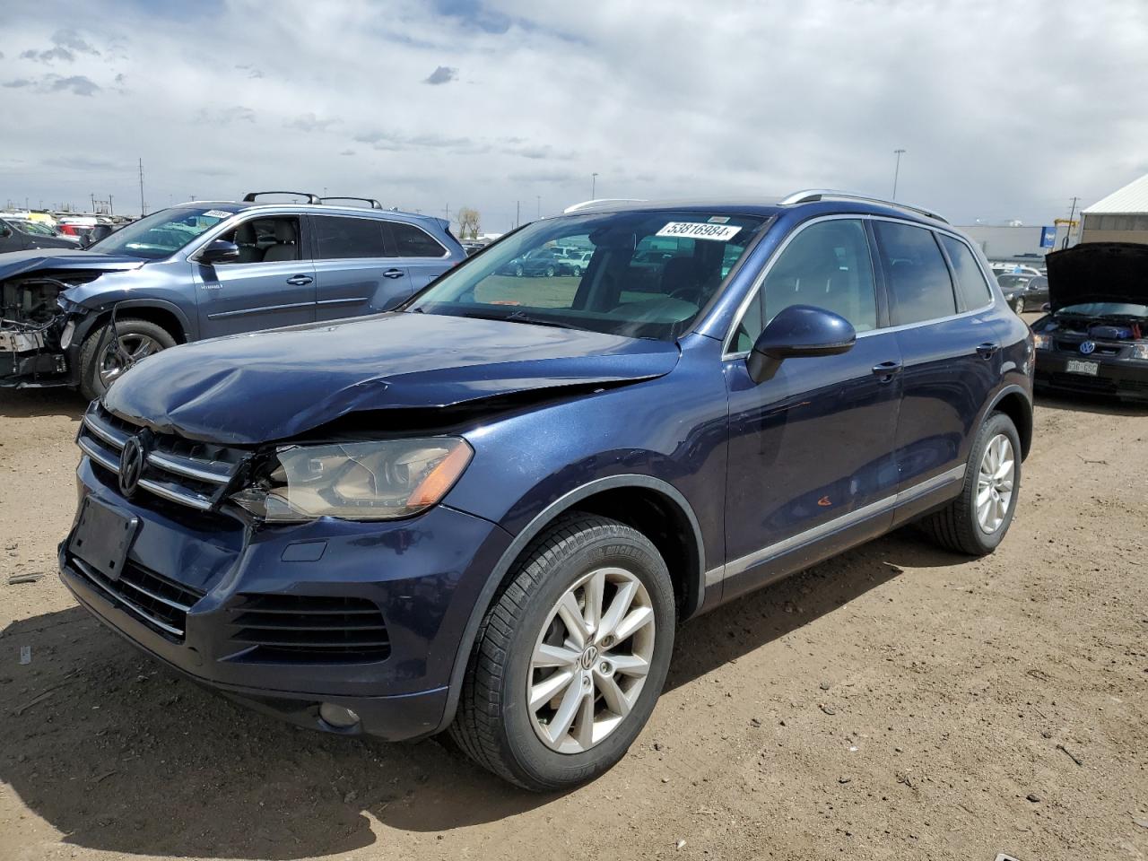 VOLKSWAGEN TOUAREG 2013 wvgef9bp1dd009044