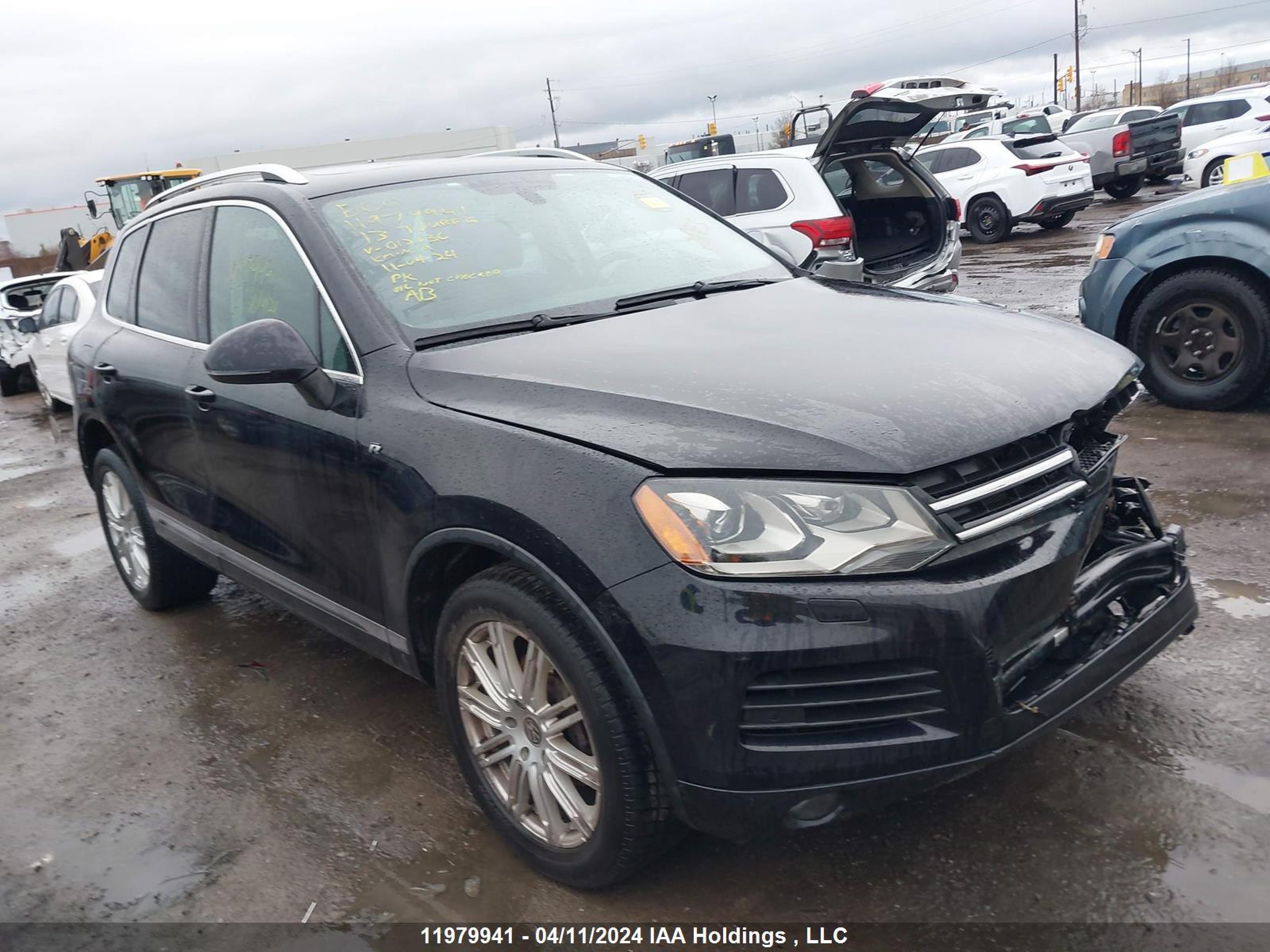 VOLKSWAGEN TOUAREG 2013 wvgef9bp6dd012036