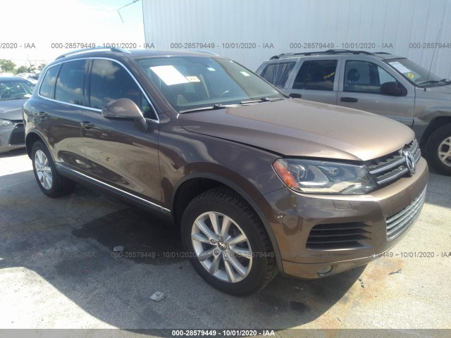 VOLKSWAGEN TOUAREG 2013 wvgef9bp8dd008943