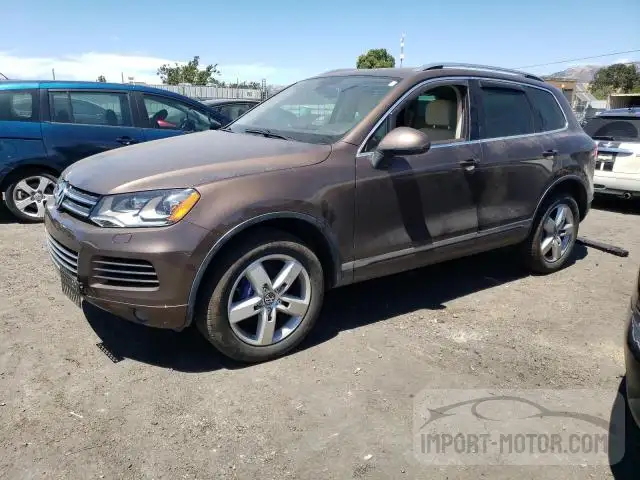 VOLKSWAGEN TOUAREG 2013 wvgef9bp8dd010840